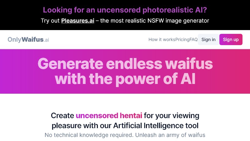 OnlyWaifus AI Tool